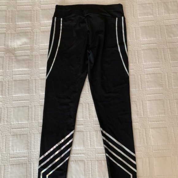 New Without Tags FITTOO Reflective Workout Leggings/High Waisted Yoga Pants - Picture 8 of 11